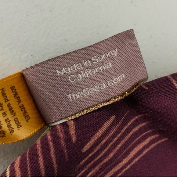 Seea Capitola Reversible Swim Bikini Top Size Small - Picture 13 of 15